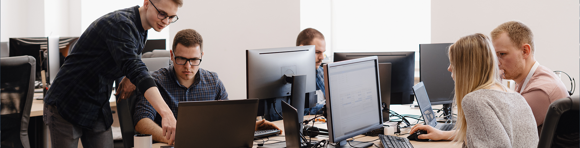 Students Working